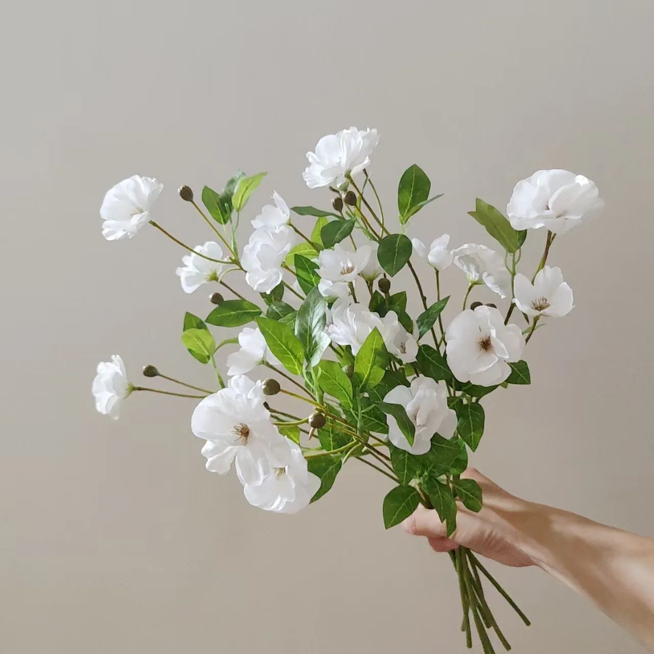 

10Pcs Artificial Silk Flowers Butterfly Peony Wedding Decor Fake Flowers Dew Lotus Bridal Bouquet Home Decoration Party Floral