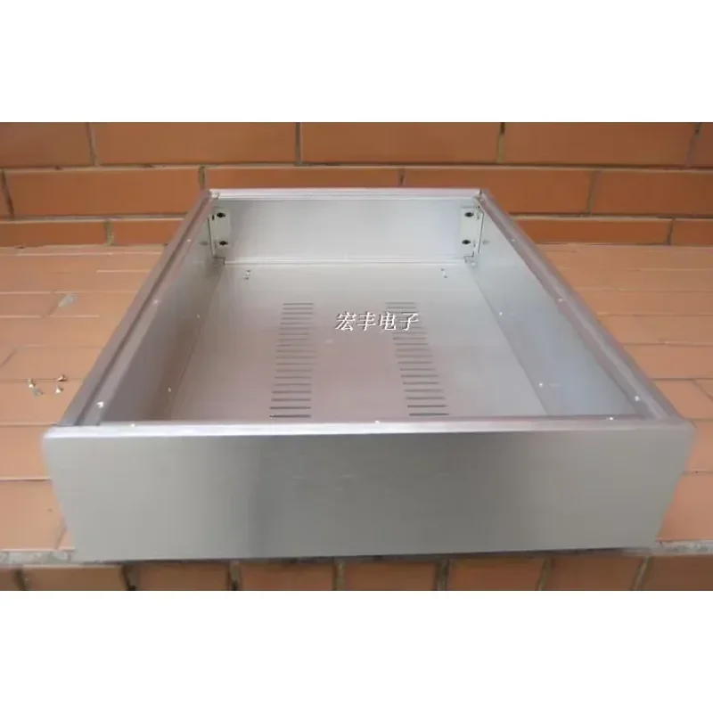 

DIY amplifier chassis 320*85*420mm Full aluminum chassis / Tube amplifier Chassis/AMP Enclosure box /amplifier case DIY
