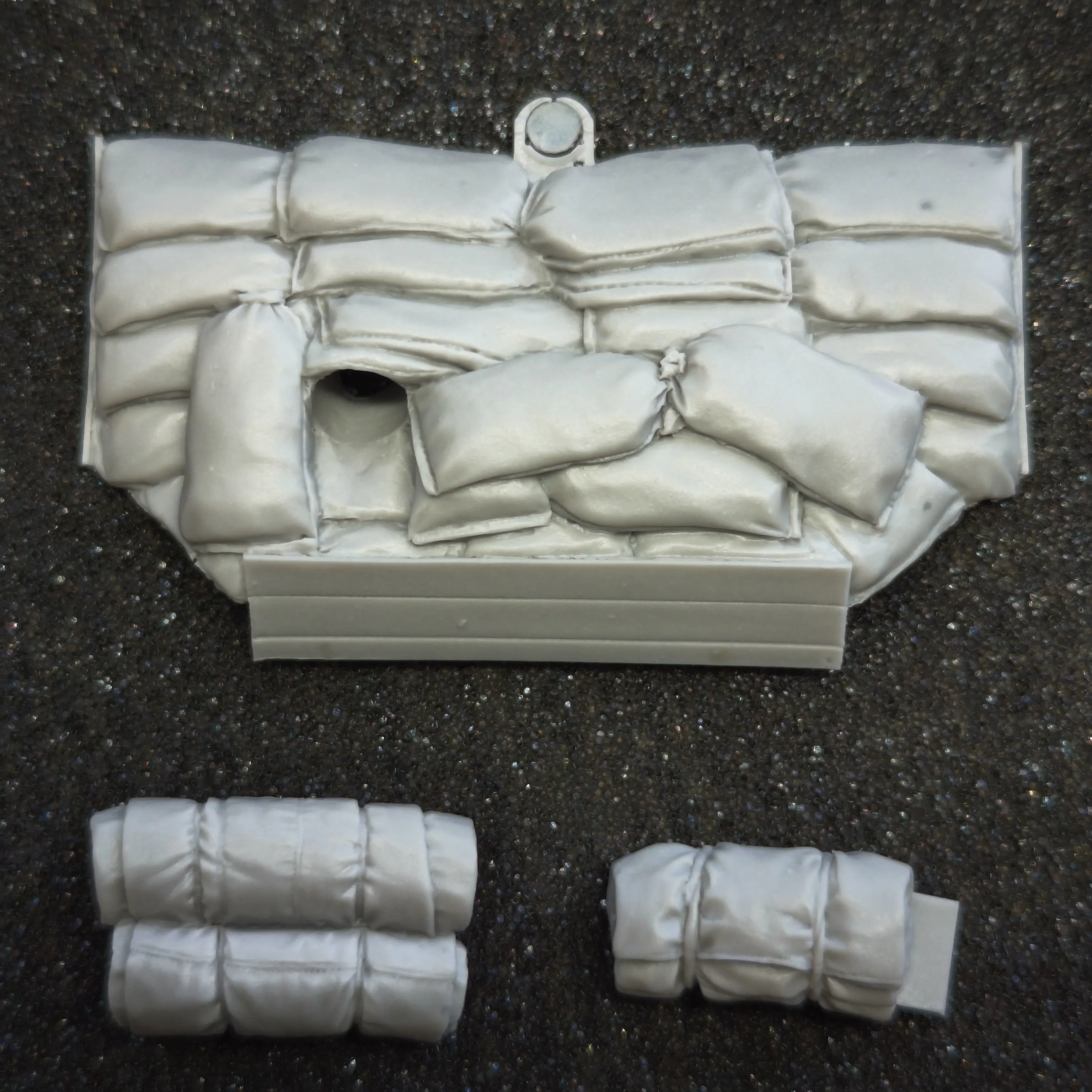 1/35 Die-casting Resin Model Assembly Kit, GK, M42a Second Form Armor Plate, Unpainted Model Assembly Kit