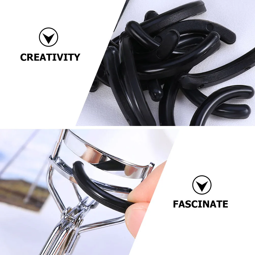 180Pcs Lash Curler Refill Pads Premium Rubber Eyelash Curler Accessories Safe Durable Makeup Tool Beauty Salon Supplies