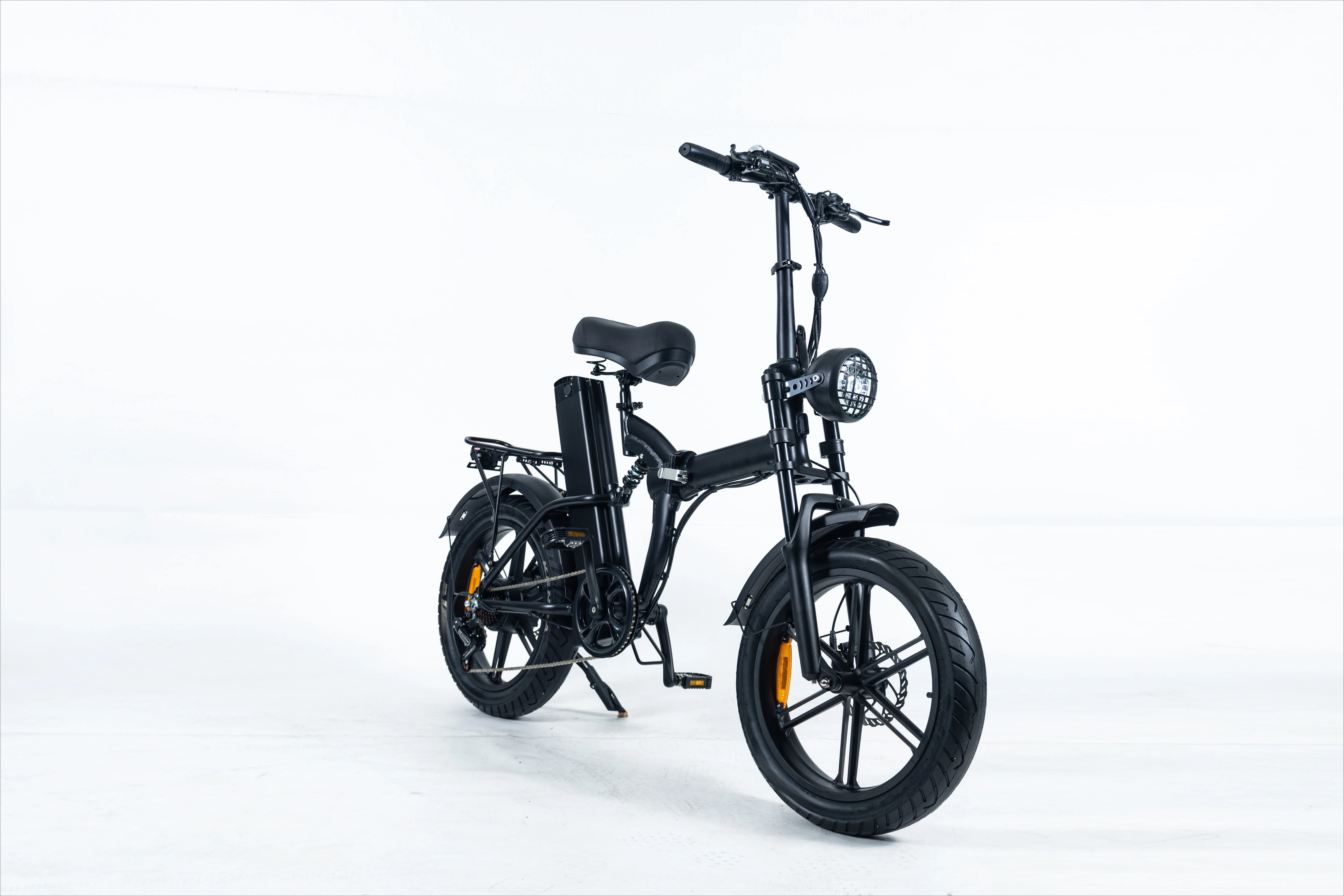 20-Inch Front Air Fork 48v 24ah Lithium Brushless Motor Variable Speed Power Bicycle 7 Speed Hydraulic Disc Brake Fat Snow Speed
