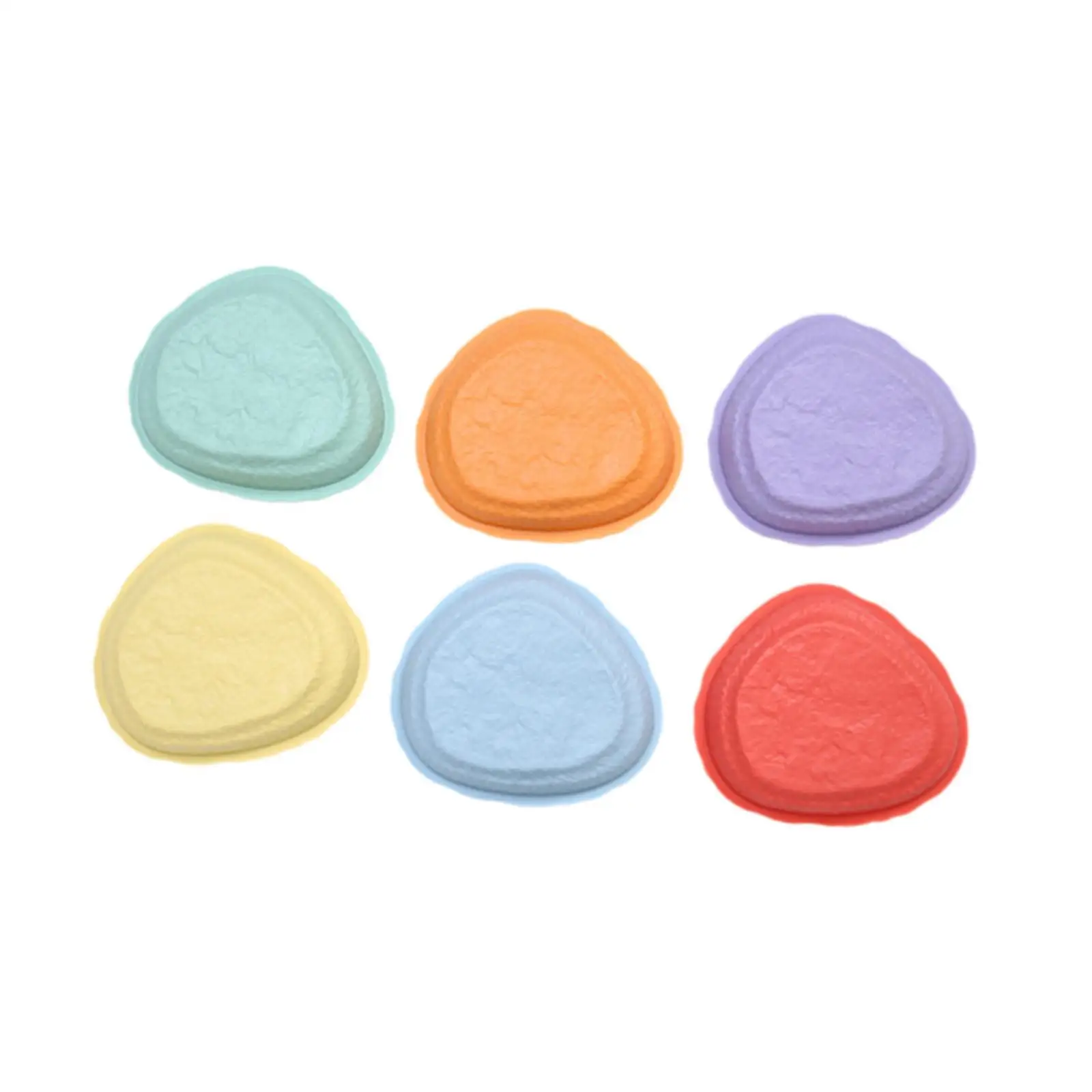 

6Pcs Balance Stepping Stones for Kids Obstacle Course Play Non Slip