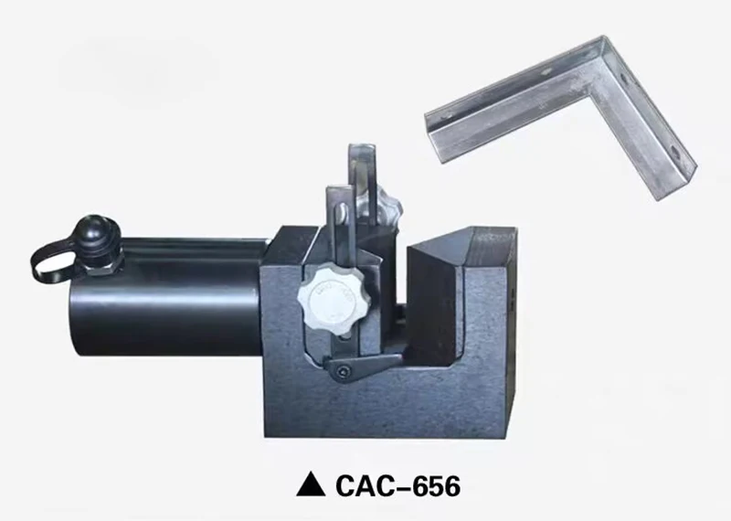 CAC-656 Electric Hydraulic Angle steel 90 ° Bending machine Angle iron 90 ° Bender