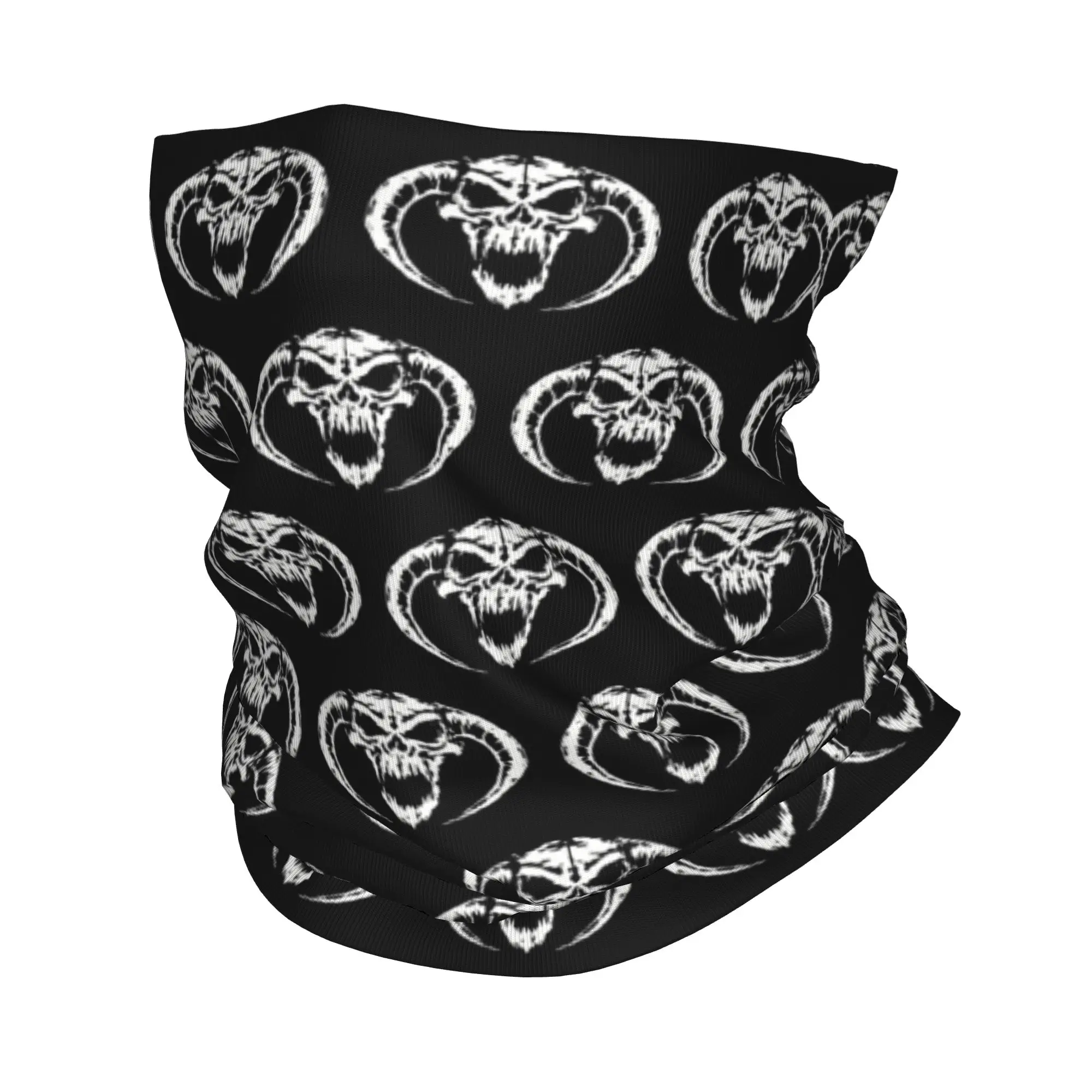 مخصص H-Hardcores الرقبة الجراب النساء الرجال الأشعة فوق البنفسجية حماية الشتاء موسيقى الروك باندانا وشاح للتزلج