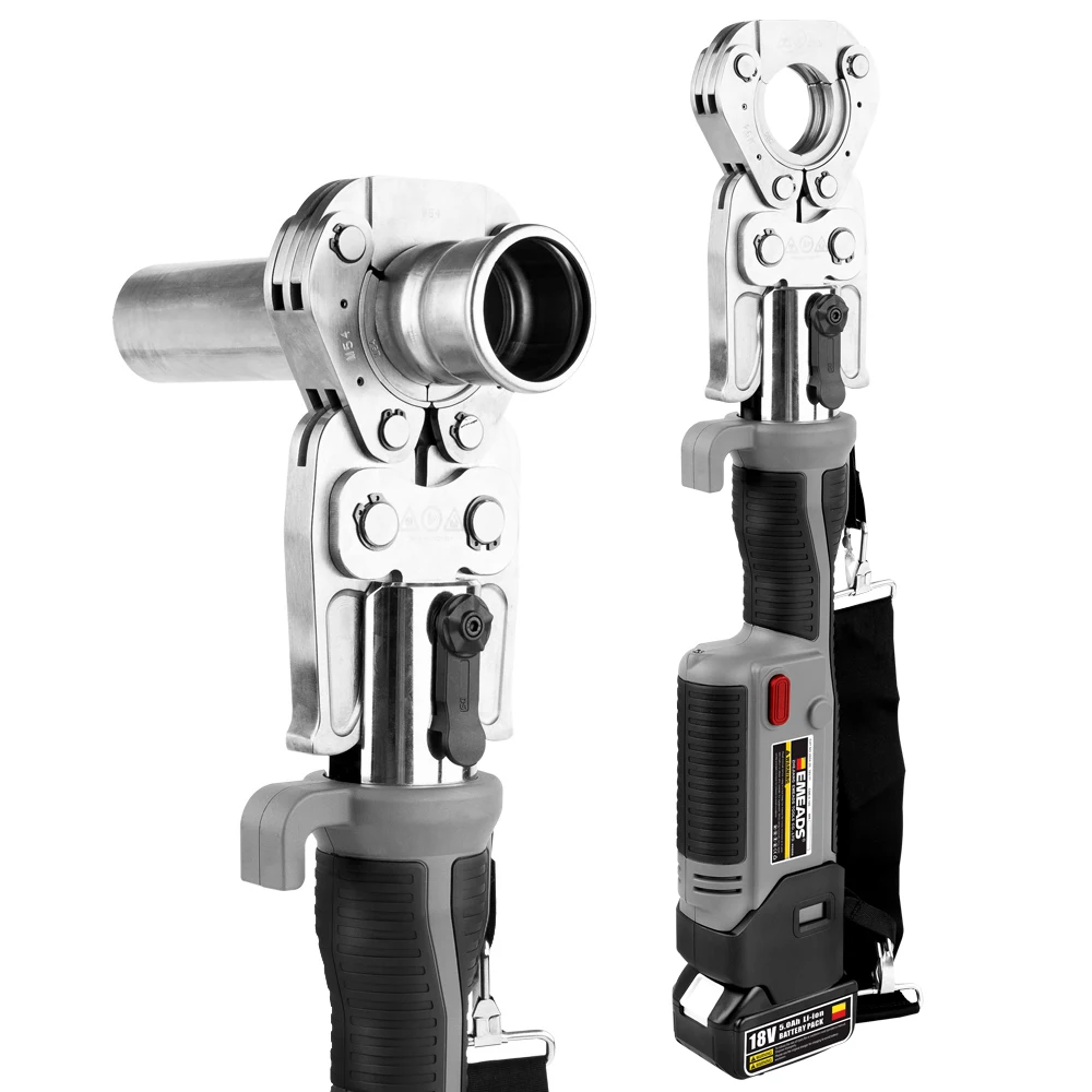 

GE-1550 Electric Hydraulic Tool Copper Pipe Crimping Press Tool with Battery Battery Plumbing Press Tools