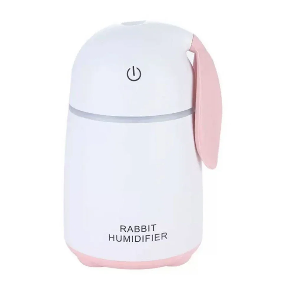 

Mini Cute Rabbit Humidifier, Silent Design, Touch Control, Suitable for Office Desktop and Car Use Ambientadores automaticos