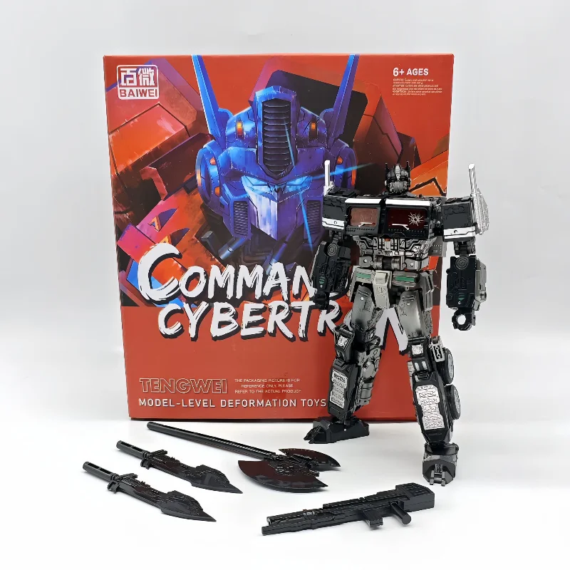 Figurine transformable Baiwei TW-1027C Nemesis Prime, 17 cm, Cybertron Commander, mini-échelle, Autobot, camion robot, modèle de collection, jouet