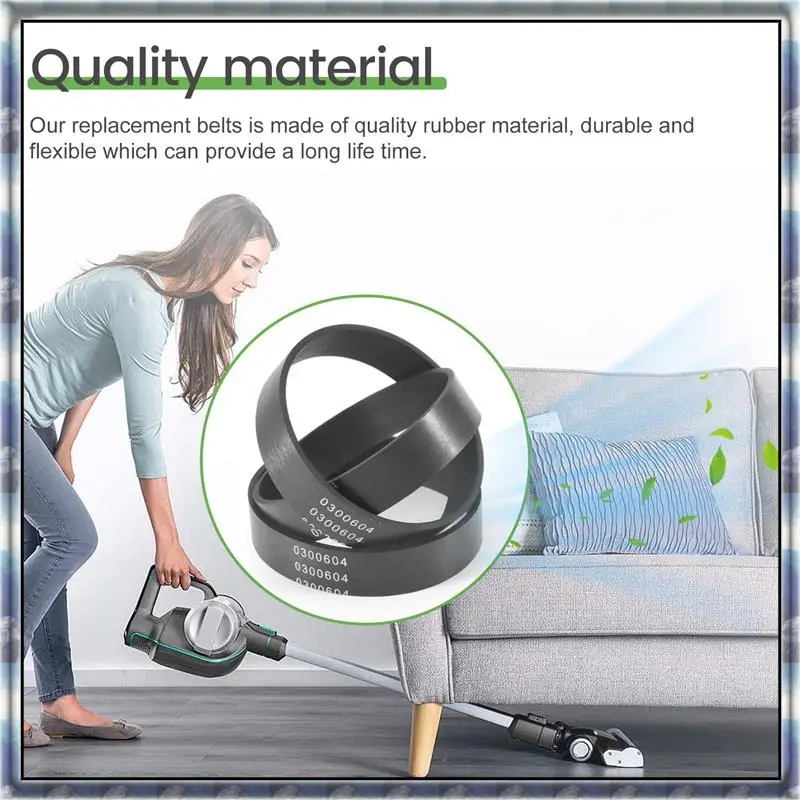 The New 8 Pieces Vacuum Belt Replacement Belts Compatible For Oreck XL 0300604 Upright Vacuum Cleaner