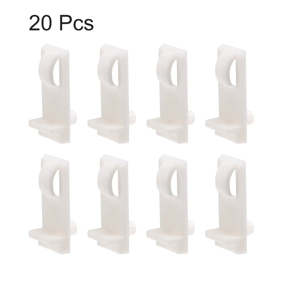 20pcs Plastic Shelf Support Pegs 5-6mm Shelf-Locking Mini Cabinet Shelf Clips Shelf Bracket Holder Peg Home Kitchen Accessories