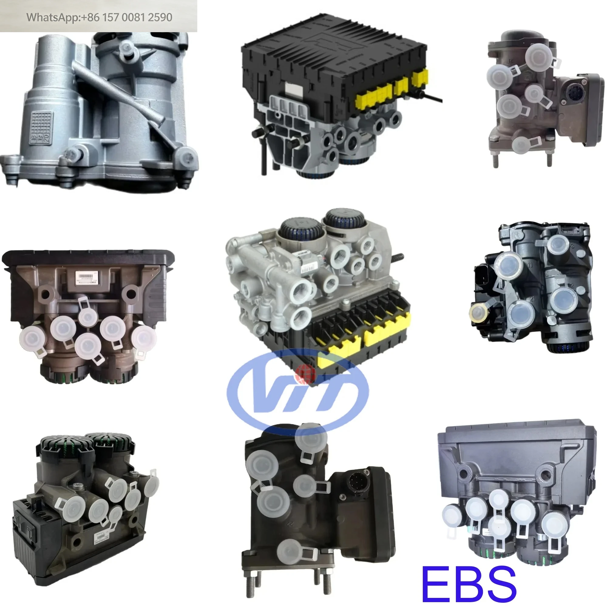 Módulo EBS de Dos Canales Equivalente a Knorr-Bremse |   VIT K020023N50 K102312 5801290650 para IVECO/RENAULT/VOLVO