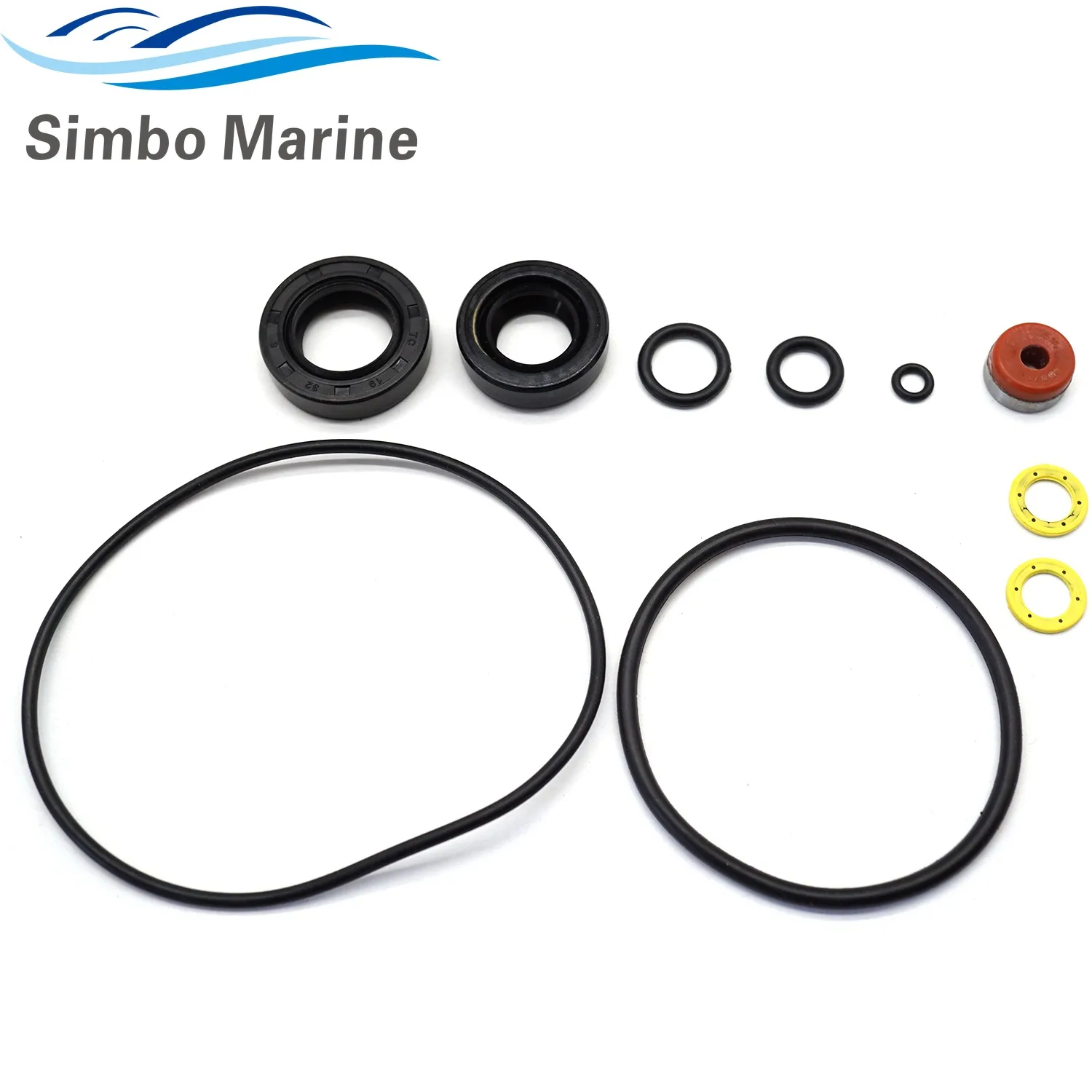 

Outboard Lower Units Gearcase Oil Seal Kit Fit Chrysler Force 25 40 50HP Mercury 26-820645A1 Marine Model FK1074