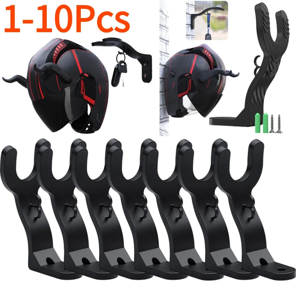 Półka na szafkę kuchenną Haki do montażu na ścianie Haki na kask motocyklowy Stojaki na wieszaki na kaski Stojak naścienny Uchwyt do przechowywania