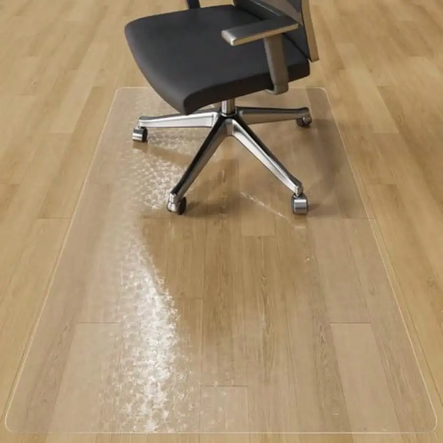 

Chair Mat for Hard Floors 36" x 60" Office Chair Mat for Hardwood Floors Non-Slip Plastic Floor Mat for Gaming Chairs Hard Fl