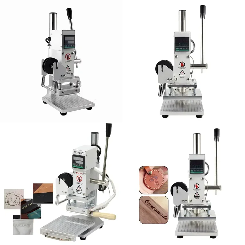 2026 Supports Customization Electric Desktop Hand Operated Custom Design Other Leather Embossing Tools