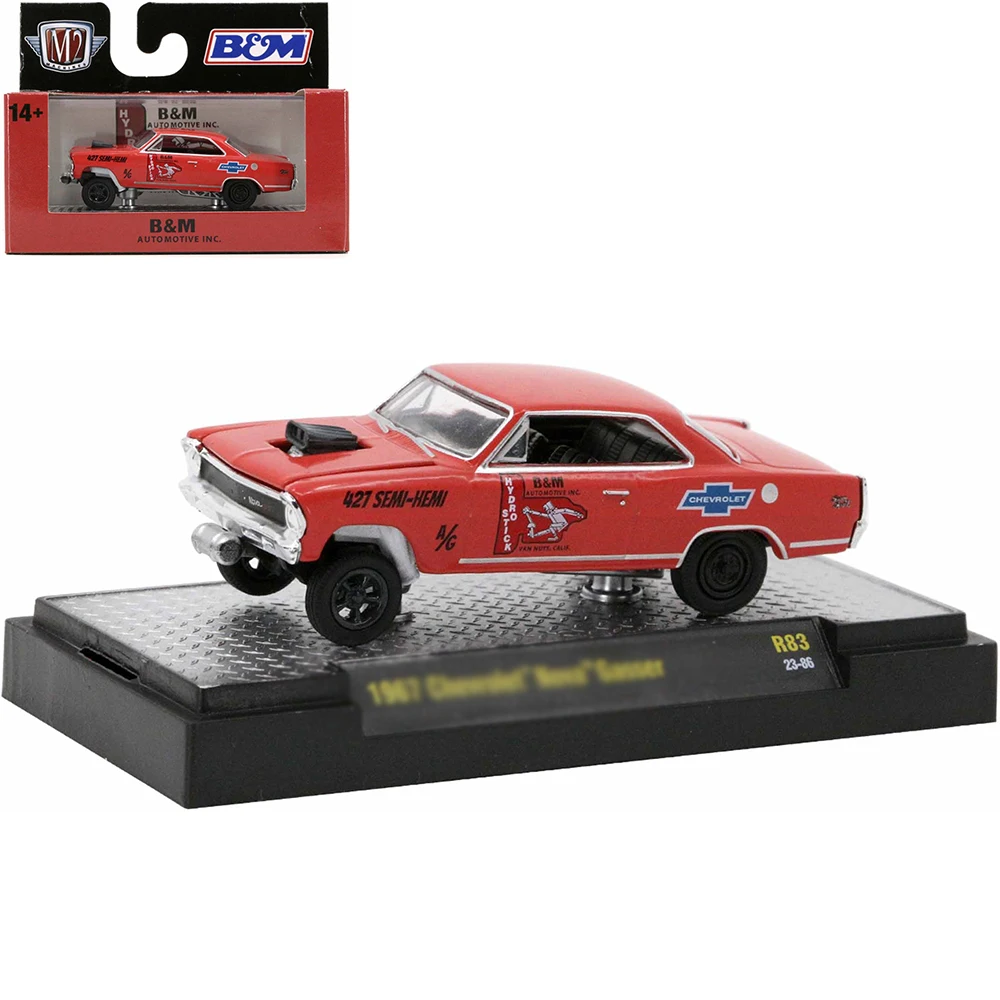 M2 Machines 1/64 Scale Alloy Cars Models 1:64 Diecasts Vehicles Miniatures Simulation Model Cars Collection Toys For Boy Gifts