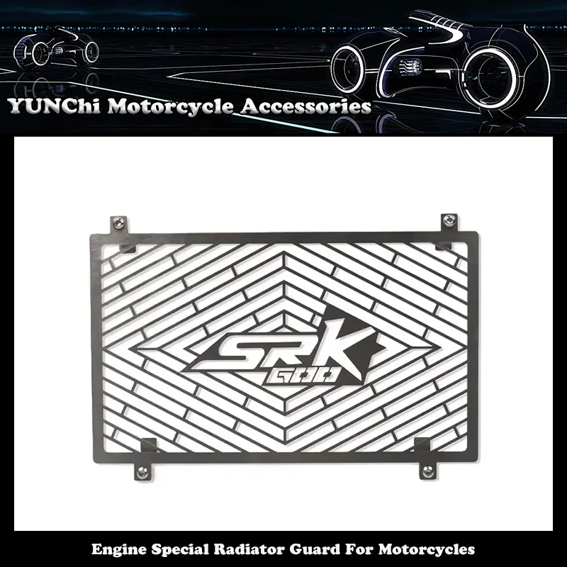 

Engine Special Radiator Guard For Motorcycles For QJMOTOR SRK600 All years