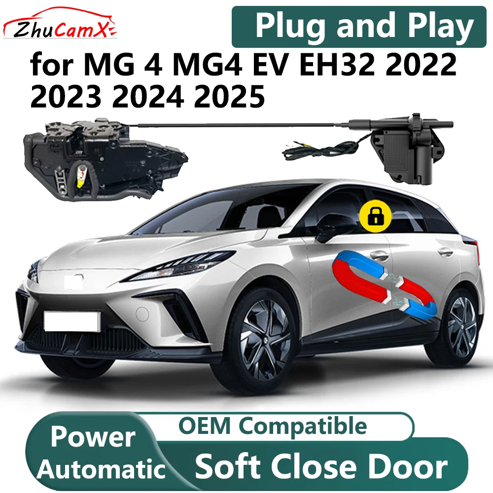 ZhuCamX for for MG 4 MG4 EV EH32 2022 2023 2024 2025 Car Electric Soft Close Door System Power Closing Door Latch Lock OEM