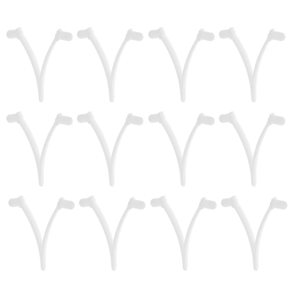 

20Pcs Swimming Pool V Clips Cleaning Tool Handle Easy Installation for Skimmer Net Brush Vacuum Head Attachments