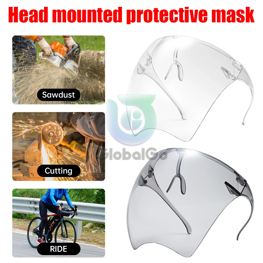 Welding Helmet Welder Glasses Transparent Full Face Protector Shield Reusable Welder Mask Hood for Grinding Industry Polishing