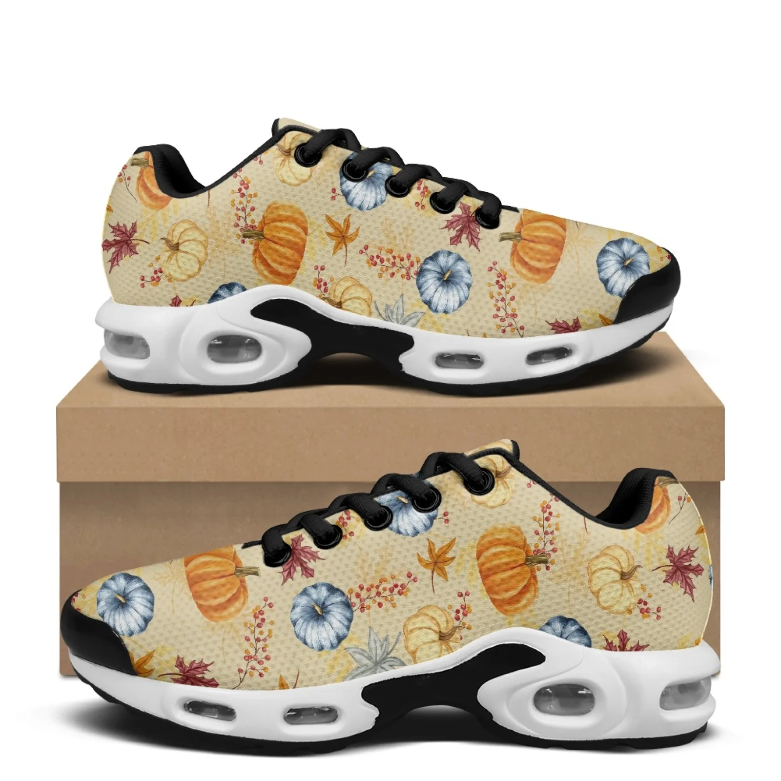 XIXIRIMIDO Thanksgiving Air Cushion Sneaker Tenis Feminino Masculino Damen- und Herren-Sneaker und Freizeitschuhe Krankenschwester-Schuhe 36-48