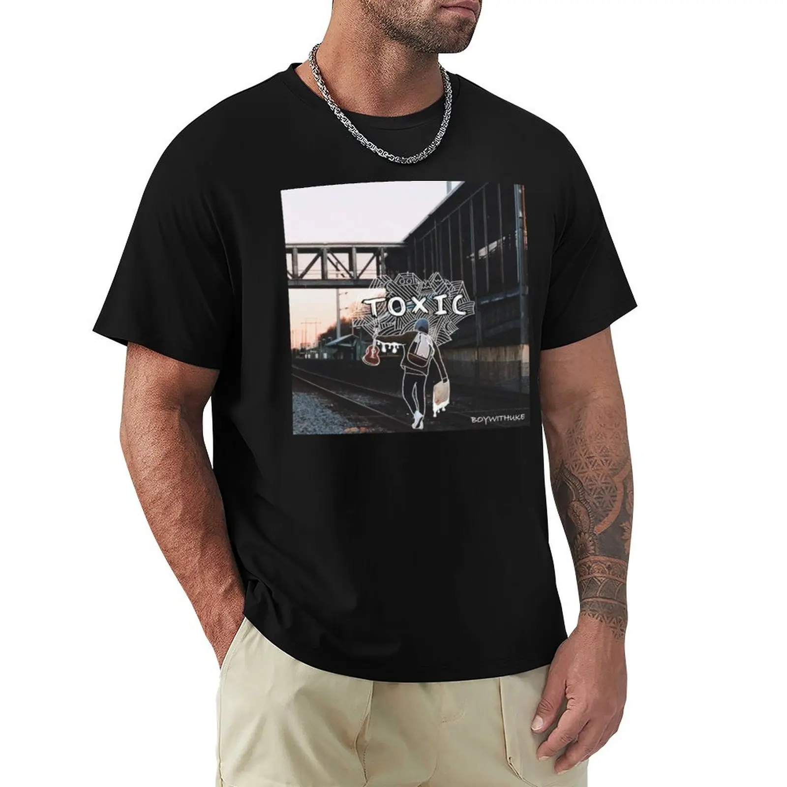 Top Merch Boy Toxic T-Shirt t shirt man cotton T-Shirt