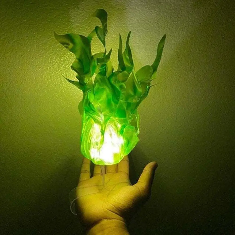Halloween Floating Fireball Party Props LED Light Source Flame Technology Halloween Floating Fireball Party Props Decoration
