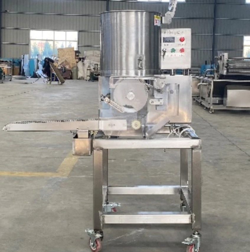 

Manufacturer Chicken Nugget Making Machine Price 2100 Pcs/hour Pie Front Hamburger Patty Molding Machine Press Hamburger Patty