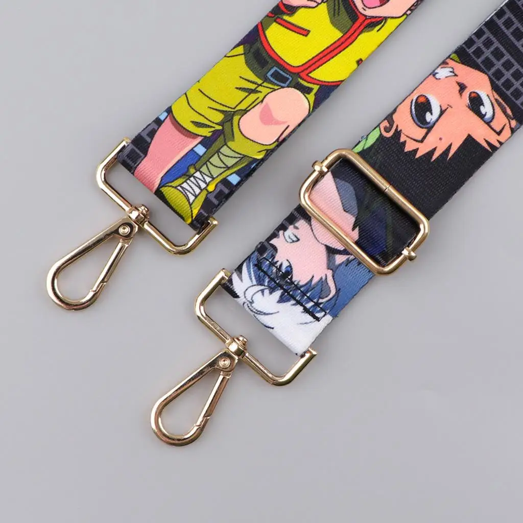 Japanese Anime Handle Bag Strap Replacement Fashion Crossbody Bag Strap Adjustable for Women Removable Ladies Bag Part Accessory