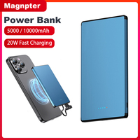 20W Wireless Power Bank 5000mAh 10000mAh Super Fast Charging Powerbank External Battery Charger for IPhone 16/15/14/13/12 Xiaomi