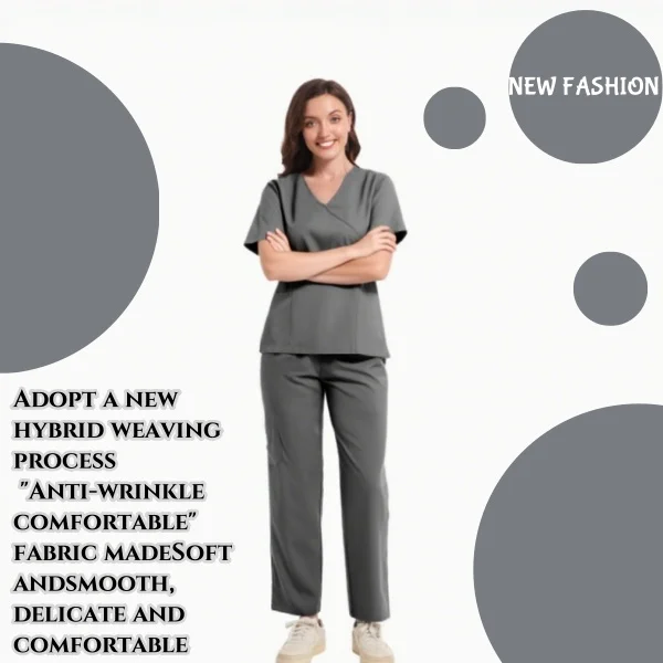 

Budget-Friendly Medical Scrubs Value Pack - 1 Sets Nurse Uniform Bundle, Cost-Effective Healthcare Workwear for Students & Staff