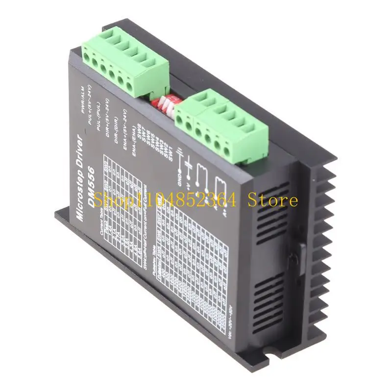 

652F DM556 2 Phase Digital Stepper Motor Controller 42/57/86 Stepper Motor Driver