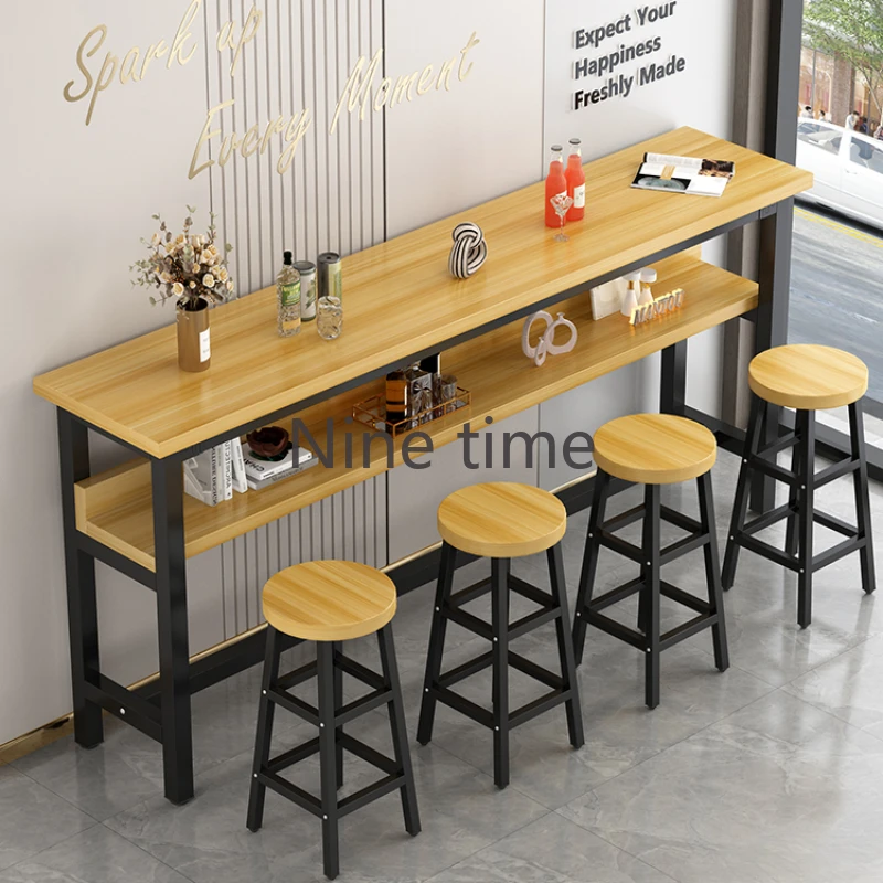 Cocktail Aesthetic Bar Table Barman Storage Drink Sets Bar Counter Table Countertop Small Beistelltisch Living Room Furniture