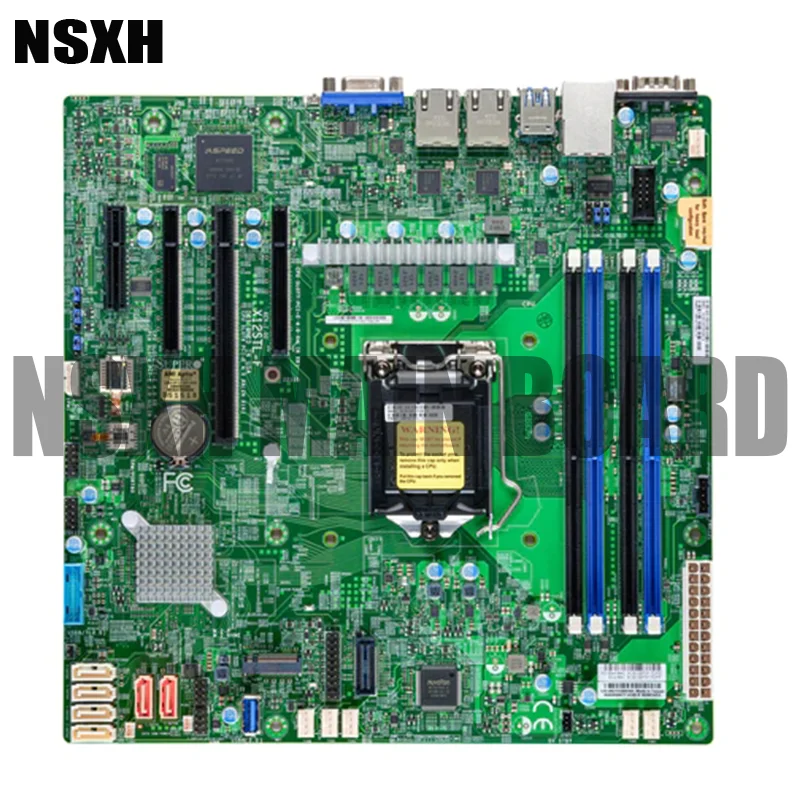 

For X12STL-F Motherboard 128GB LGA 1200 DDR4 Mainboard 100% Tested Fully Work