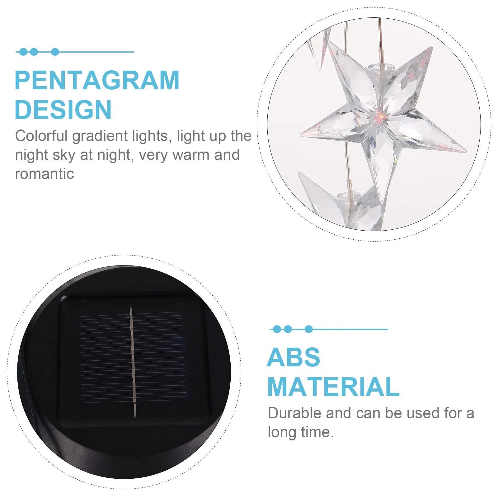 

Star Wind Chime Light Solar Powered Outdoor Hanging Lantern For Garden Porch Yard Decor, Bright Led Waterproof For Camping