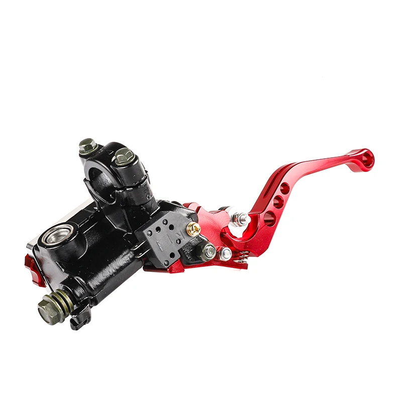 Motorcycle Left Clutch handle Right Brake Pump Master Cylinder Hydraulic Brake Lever For Dirt Pit Bike ATV Quad Moped Scooter