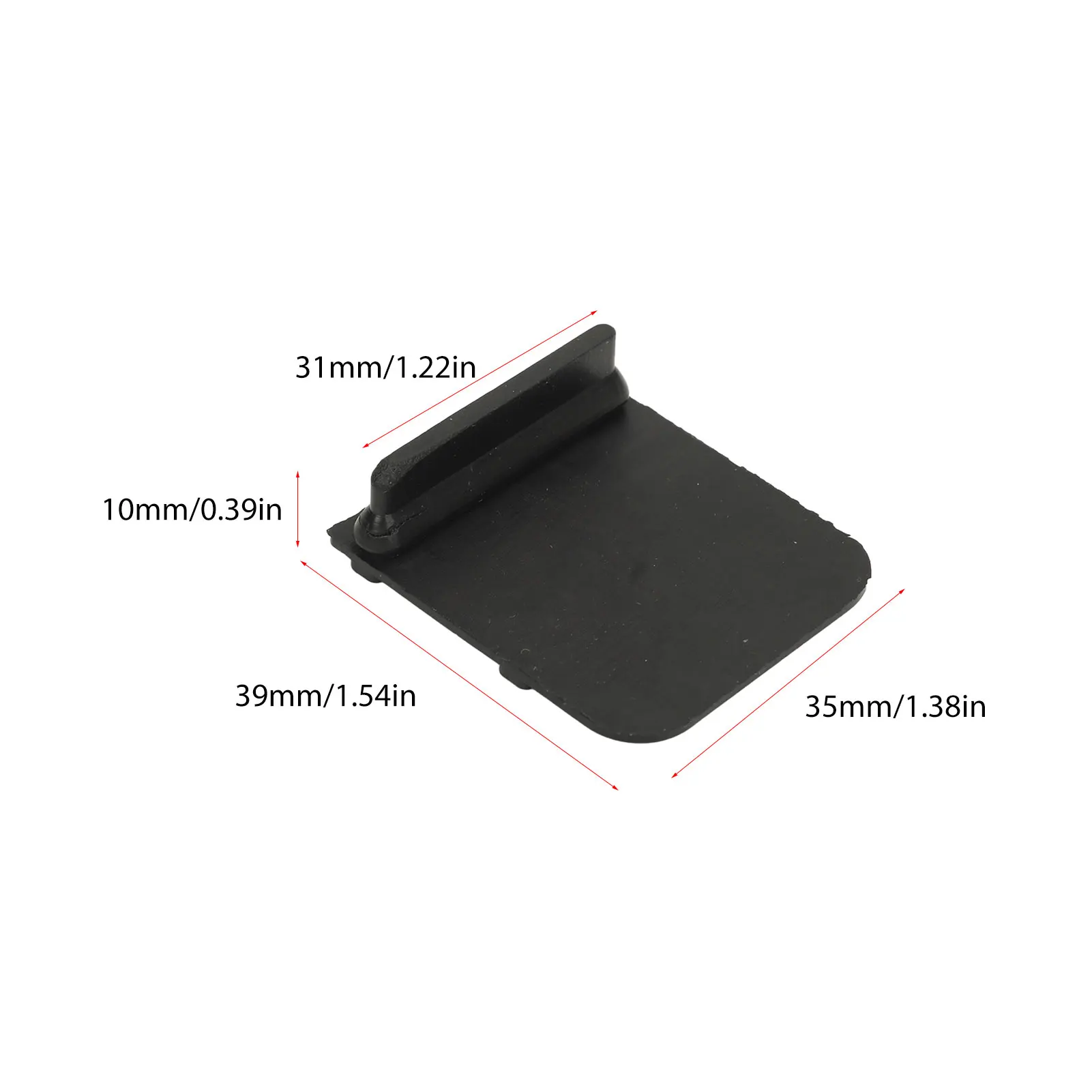Fotografia 7: Kit de 10 Peças de Flaps de Borracha para Cárter de Óleo, com Excelente Vedação e Ajuste Universal, para Acessórios Automotivos