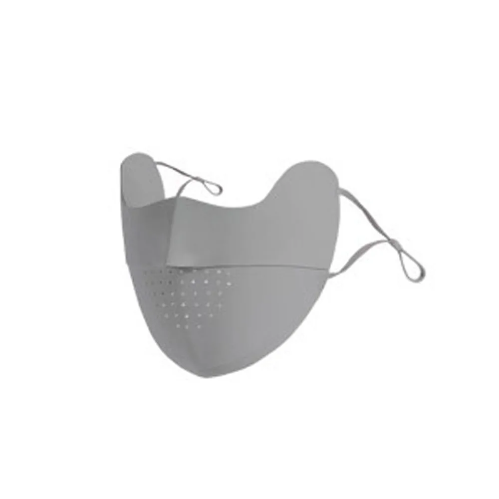

Thin Sunscreen Face Scarf Ice Silk Mask Summer Face Mask Sunscreen Mask UV Protection Solid Color Face Gini Mask Outdoor
