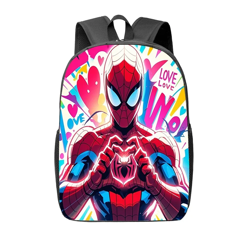 

Рюкзак большой вместимости Marvel Spider-Man — эргономичный, сверхлегкий, удобный, с дизайном Heart & Love, идеально подходит для работы,