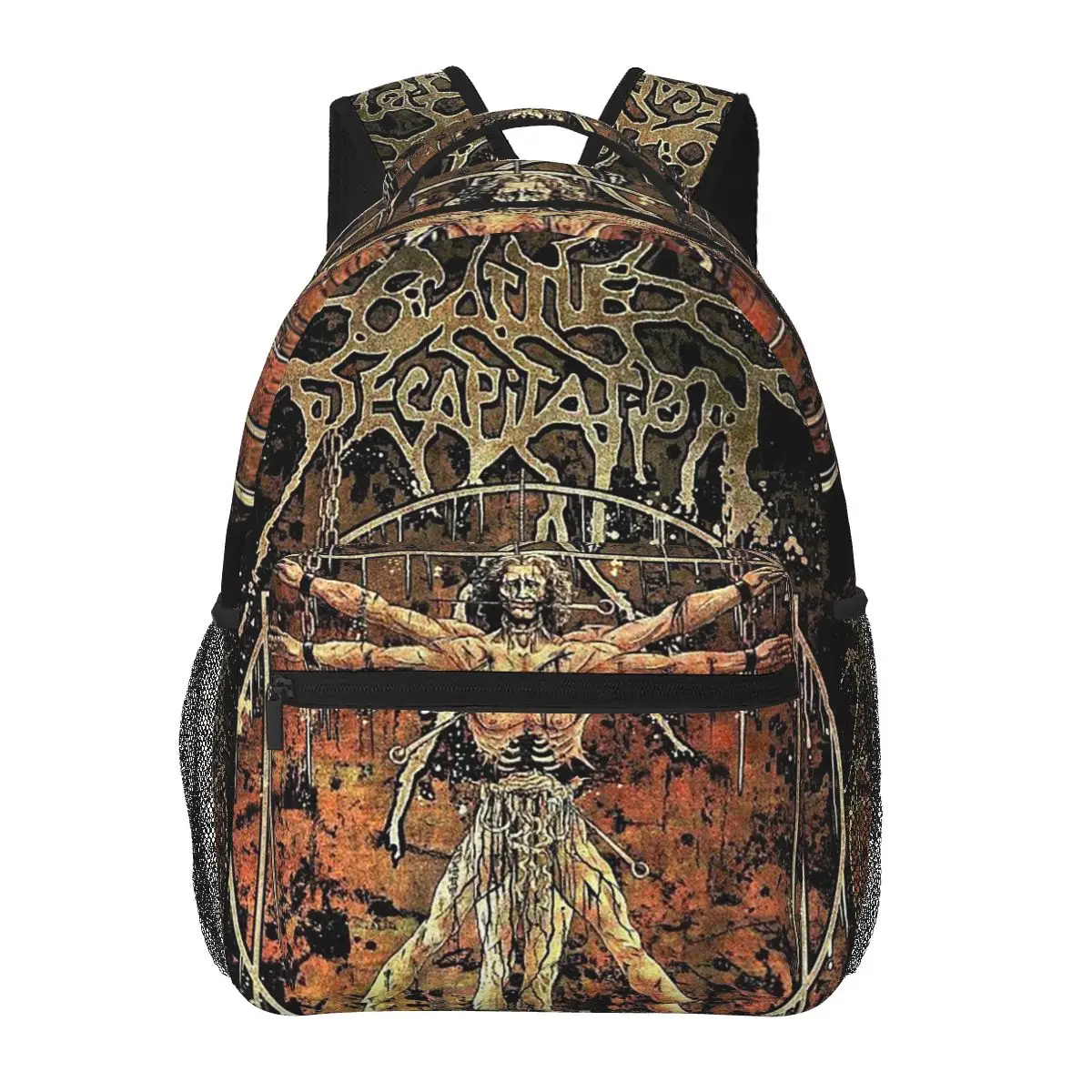 Cattle Decapitation Design Backpack Hot Sale Daypack Large Capacity Children BookBag School Bag Shoulder Bags for Men Women