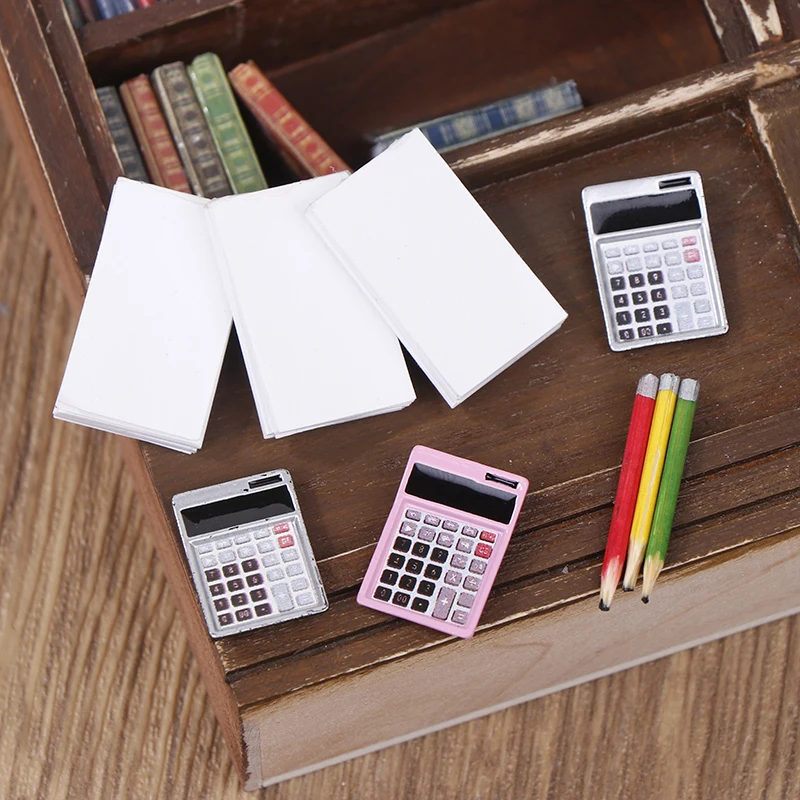 【BS】Mini-Schreibwaren-Simulation: Taschenrechner- und Bleistift-Modell als reduziertes Lernzubehör