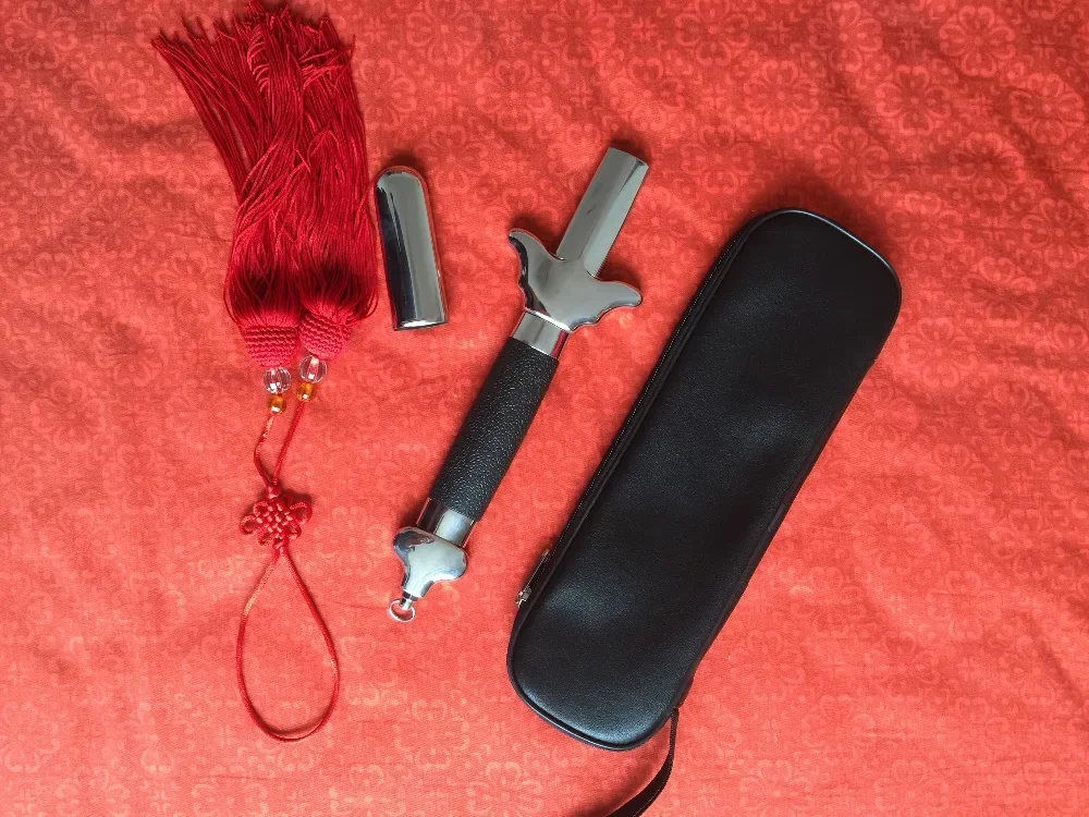 Taichi فنون الدفاع عن النفس Yingyang تدريب السيوف التلسكوبية #2