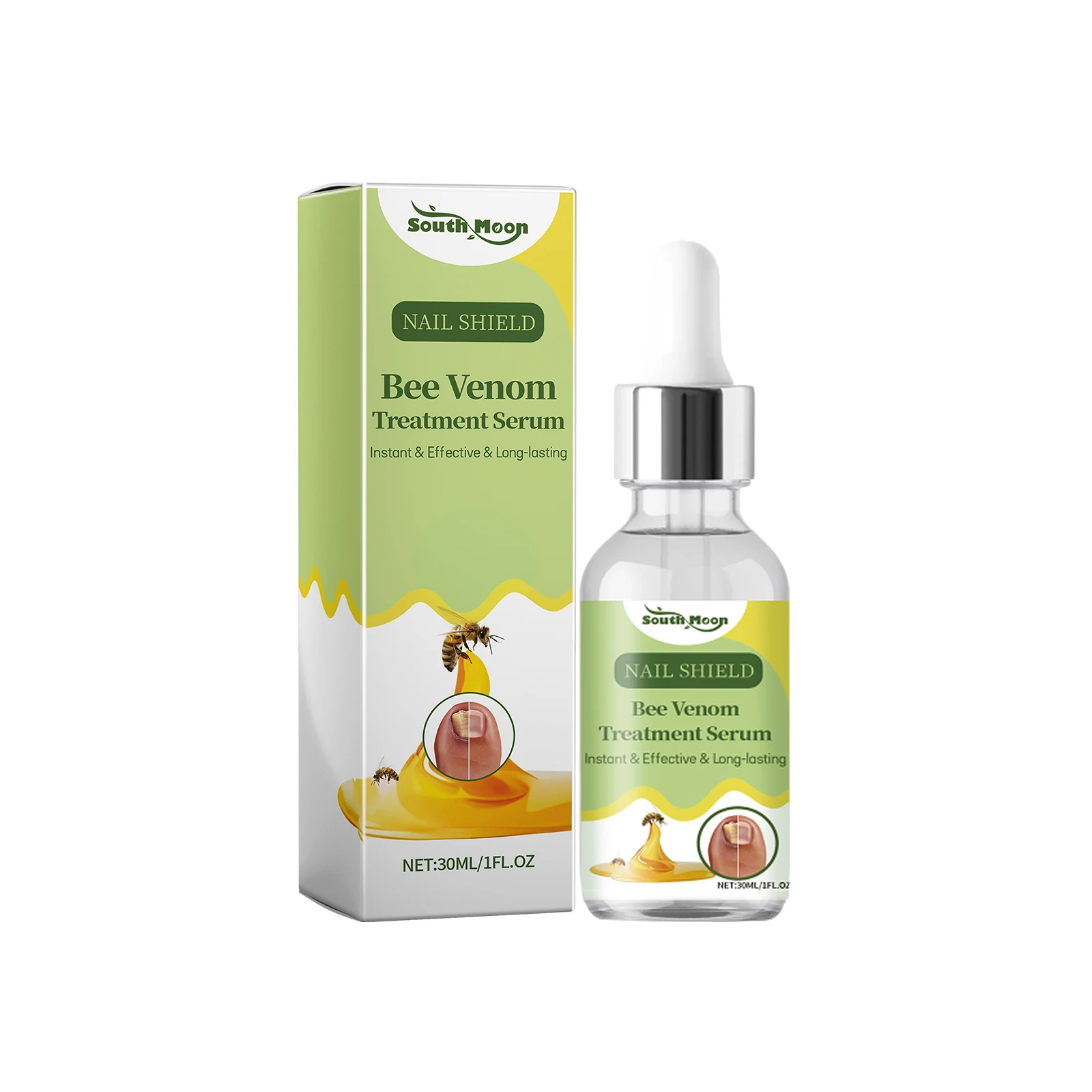Nail Repair Liquid Nail Repair for Caring for Hand and Foot Nails, Nourishing, Shiny, and Soft Nail Care