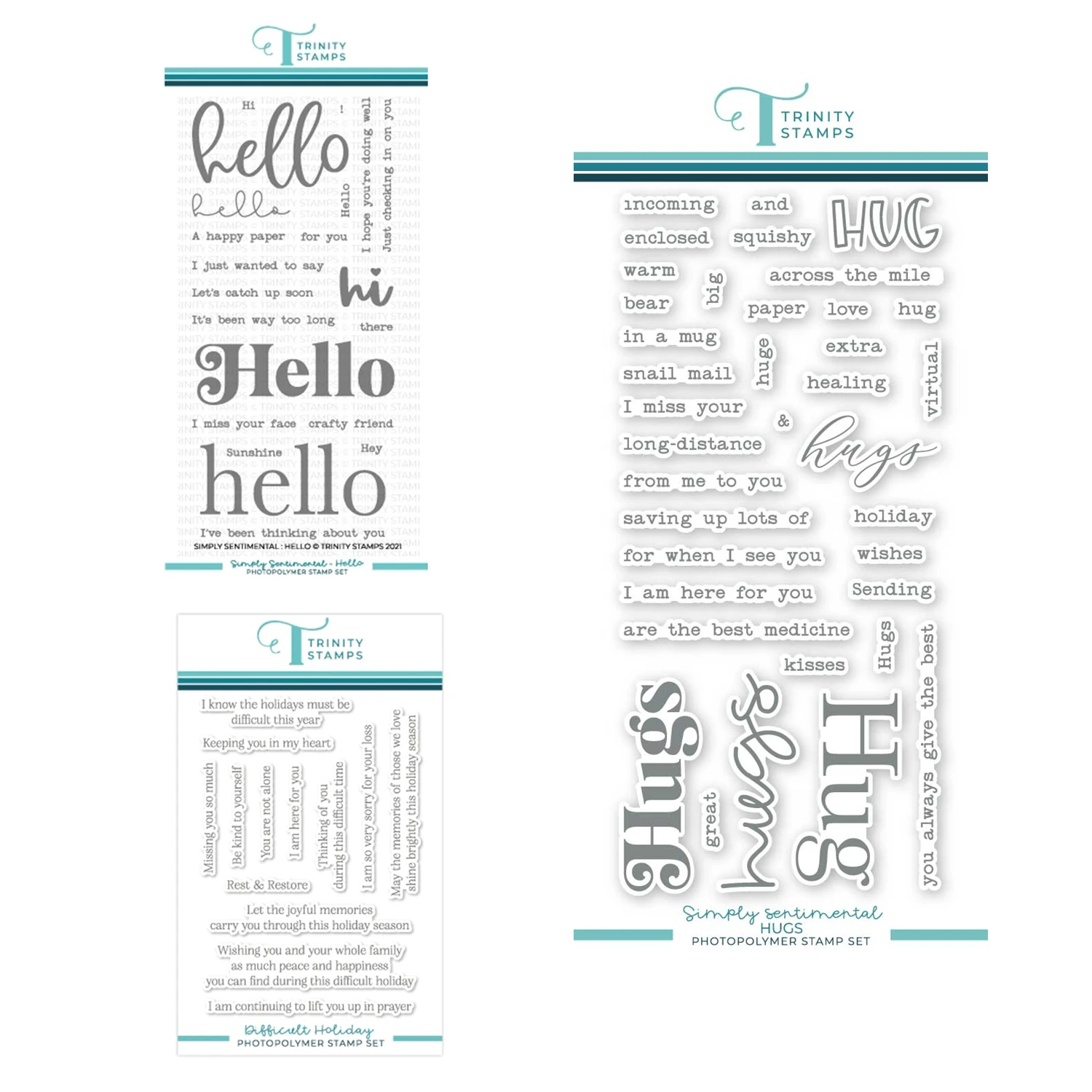 

New 2023 Christmas Difficult Holiday Sentiments Clear Stamps Scrapbooking For Paper Making Embossing Frame Card no Cutting Dies