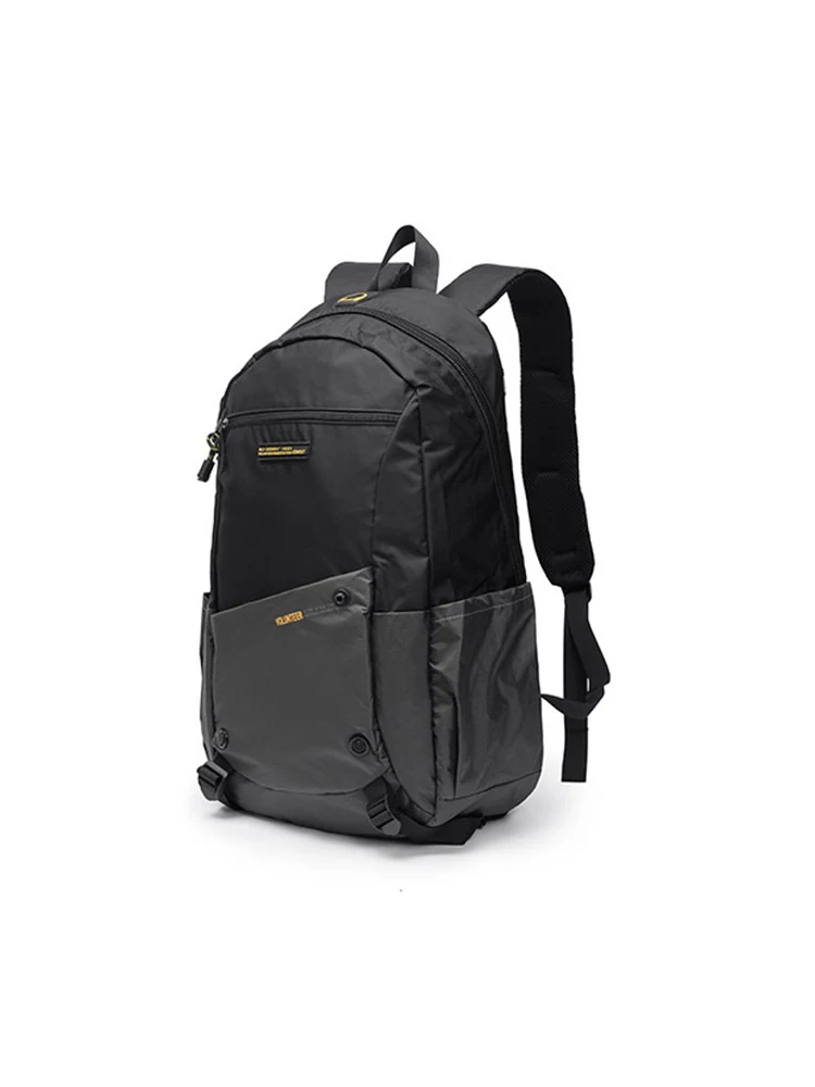 Imagem -04 - Voluntário Mochila para Homem 2023 Novo Elegante Caminhadas Casual de Alta Qualidade Multi-bolso Splicing All-match Náilon Bolsas 169804