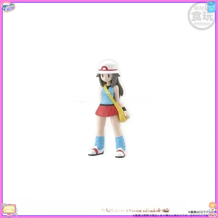 

Bandai Original Shokugan POKEMON Scale World Kanto Region Leaf Gengar Clefable Figure Model Collection Toy Gift