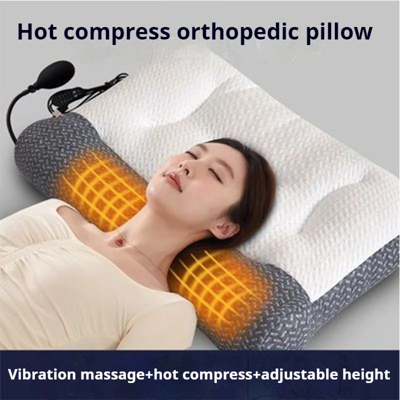 

Neck Pillow Repair Cervical Spine Dedicated Neck Protection 12 Chinese Herbal Buckwheat Cervical Physiotherapy Pillow For Sleep