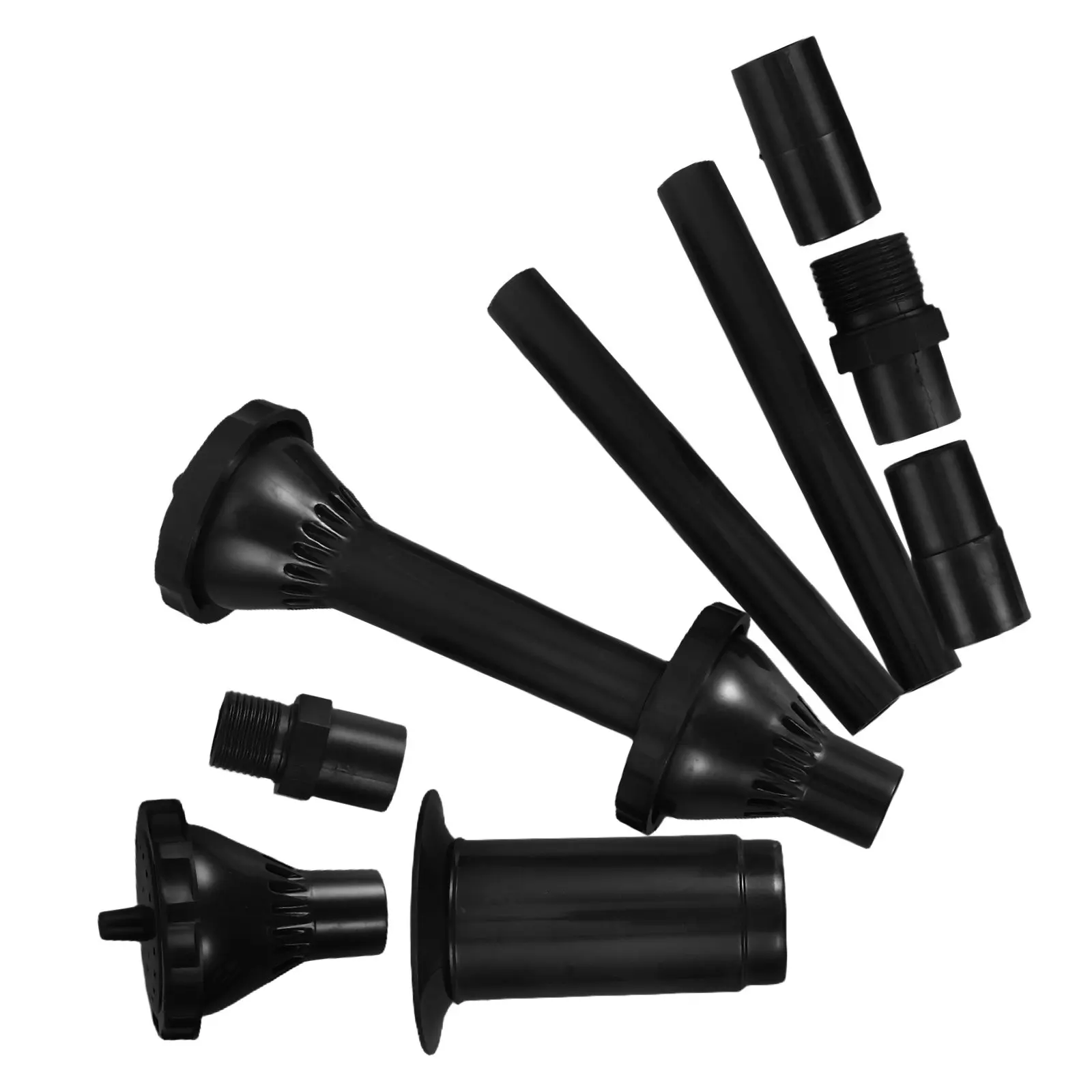 9Pcs Fountain Nozzle Heads Mushroom Spray Set for Pond Pool Aquarium Water Fountain Spray Submersible Pump Parts