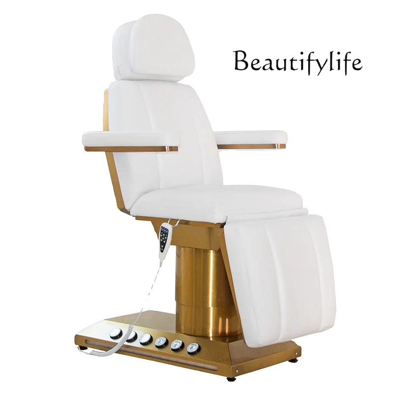 Beauty Salon Special Electric Beauty Bed Multi-Function Massage Therapy Ear Cleaning Tattoo Couch