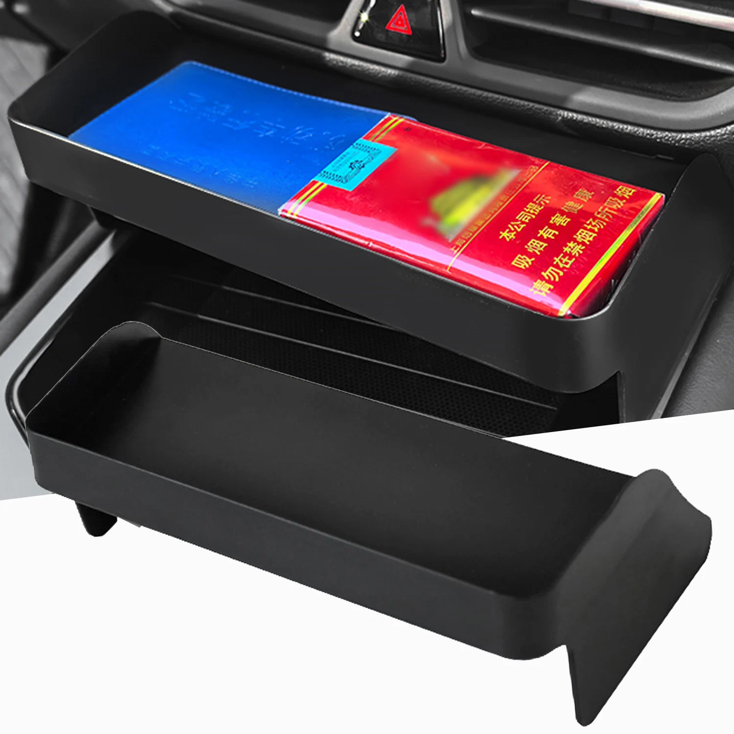 LHD! For VW Volkswagen Passat (B9) 2024 2025 Car Accessories ABS Console Storage Glove Box Holder Tray 1PC