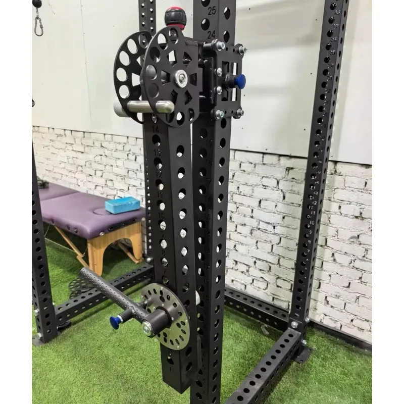 Lightweight 75mm Square Tube Arm Impactor with Internal Spin Handle - 360 ° Adjustable and Lockable, Zero Tilt Design